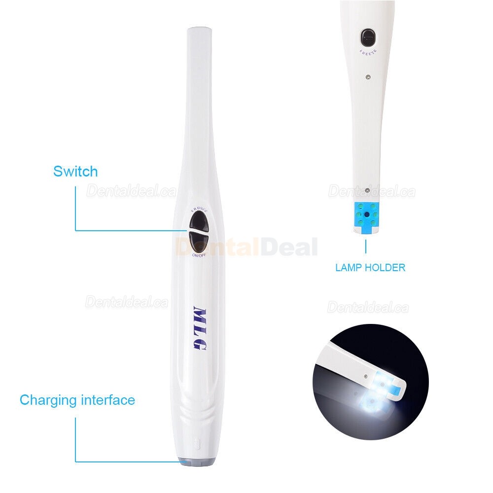 MLG CF-689 Intraoral Camera 1/4 COMS 6 LED light 2 Mega Pixels USB 2.0